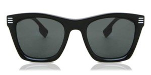 Burberry Men's Cooper Square Sunglasses - Black/Grey
