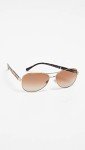 Burberry Gold/Brown Gradient Designer Sunglasses 59mm