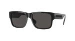 Burberry Knight 57MM Black Square Sunglasses + iWear Kit
