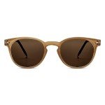 Peepers Boho Polarized Round Amber Sunglasses