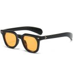 Trendy Black Square Sunglasses for Men and Women