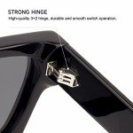 Baililai Black Polarized UV Protection Sunglasses