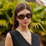 Zeelool Retro Oval UV400 Polarized Sunglasses for Women