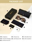 Zeelool Retro Oval UV400 Polarized Sunglasses for Women
