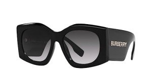 Burberry Madeline Black Grey Gradient Sunglasses