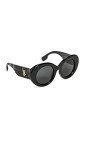 Burberry Women's Margot Sunglasses - Black/Dark Grey