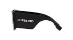 Burberry Madeline Black Grey Gradient Sunglasses