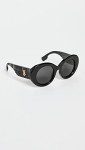 Burberry Women's Margot Sunglasses - Black/Dark Grey