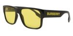 BURBERRY Knight BE 4358 Black/Yellow Sunglasses