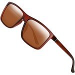 Polarized Vintage Rectangular Sunglasses for Men/Women