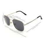 J+S Classic Polarized Aviator Sunglasses for All