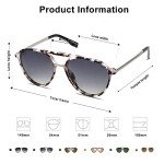 SOJOS Retro Aviator Polarized Sunglasses for Everyone