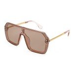 Feisedy Retro Rimless Sunglasses for Men & Women