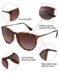 Classic Round Polarized Sunglasses for Women