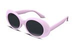 FEISEDY Retro Oval Clout Sunglasses for Everyone