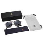 SOJOS Retro Aviator Polarized Sunglasses for Everyone