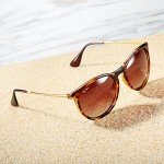 Classic Round Polarized Sunglasses for Women