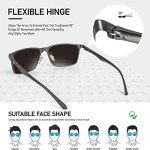 BIRCEN Men's Polarized UV Protection Sunglasses