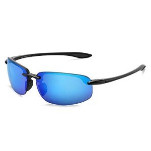 JULI Rimless Sports Sunglasses for Active Adventures