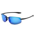 JULI Rimless Sports Sunglasses for Active Adventures