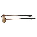 ZHILE Polarized Rectangular Metal Frame Sunglasses