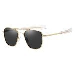 Gleyemor Polarized Square Aviator Sunglasses for Men