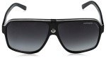 Carrera CA33/S Black Pilot Sunglasses with Gradient Lens