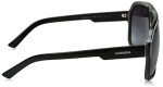Carrera CA33/S Black Pilot Sunglasses with Gradient Lens