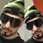 Oversized Polarized Shield Sunglasses for Everyone