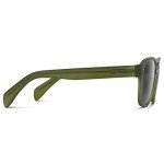 WearMe Pro Polarized Rectangular Sunglasses - Frosted Frame