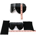 Oversized Polarized Shield Sunglasses for Everyone