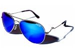 Blue Barcelona Aviator Sunglasses - MH Pulse