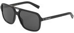 Dolce & Gabbana Men's Black Sunglasses 58mm