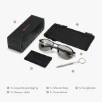 Men's Photochromic Polarized Aviator Sunglasses