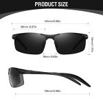 ZEOXIE Ultralight Polarized Sports Sunglasses for All
