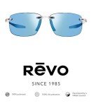 Revo Descend XL Polarized Rimless Sunglasses