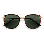 Retro Polarized Aviator Sunglasses for Men & Women
