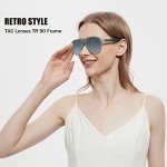 Classic 70s Retro Polarized Sunglasses for All