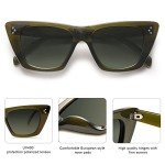 Trendy Cat Eye Polarized Sunglasses for Women