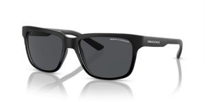 Armani Exchange AX 4026S Matte Black Sunglasses