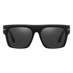 NIDOVIX Retro 70s Square Sunglasses UV400 Protection