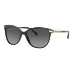 Burberry BE4216 Women’s Black Sunglasses, 57mm Lens