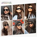 Retro Oversized Aviator Sunglasses for All