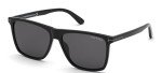 Tom Ford FT 0832 Fletcher Sunglasses - Shiny Black