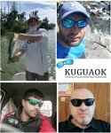 KUGUAOK Men's Polarized Sports Sunglasses - UV Protection