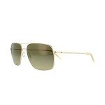 Oliver Peoples Gold Chrome Olive Sunglasses 58MM