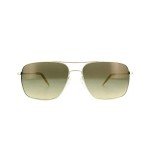 Oliver Peoples Gold Chrome Olive Sunglasses 58MM