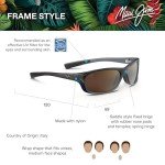 Maui Jim Kipahulu Polarized Wrap Sunglasses
