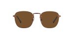 Persol PO2490S Brown Polarized Square Sunglasses
