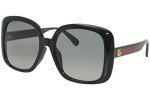 Gucci Women's GG 0714 Sunglasses - Black/Grey Green